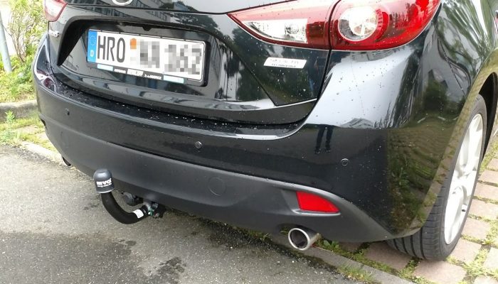 Mazda 3 MVG Anhängerkupplung abnehmbar